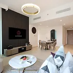Livbnb Suites - Lavish 2Br W/ Burj Khalifa Views & Near Dubai Mall